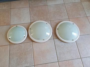 4x plafonnière  beschikbaar voor biedingen