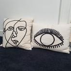 Twee sierkussens hd-collection, Ophalen of Verzenden, Zo goed als nieuw, Beige, Overige vormen