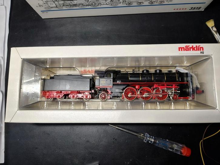Märklin H0 3518 BR18 Stoomlocomotief van de Rheingold, Hobby en Vrije tijd, Modeltreinen | H0, Zo goed als nieuw, Locomotief, Wisselstroom