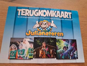 Terugkom kaartje julianatoren beschikbaar voor biedingen
