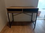 Bureau bijzettafeltje eiken zwart Jysk, Huis en Inrichting, Ophalen, 50 tot 100 cm, Zo goed als nieuw, 25 tot 50 cm
