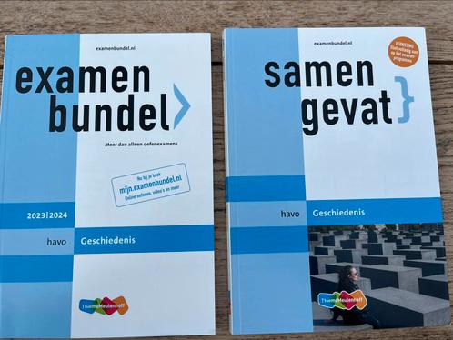 Havo Geschiedenis examenbundel en samengevat, Boeken, Schoolboeken, Zo goed als nieuw, Geschiedenis, HAVO, Ophalen of Verzenden