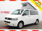 Volkswagen Transporter T5 2.0 TDI 140 PK DSG Hefdak 7-Pers., Automaat, Buscamper of Camperbus, Volkswagen, Tot en met 2