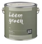 Nieuw! Karwei muurverf leemgroen, Doe-het-zelf en Verbouw, Ophalen, Nieuw, Verf, Minder dan 5 liter
