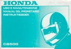 Honda CB500 instruktieboek (4094z), Motoren, Ophalen of Verzenden, Honda
