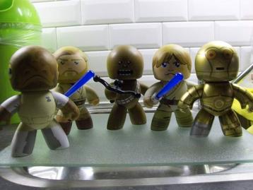 Star Wars Mighty Muggs Set - 6 Figuren beschikbaar voor biedingen