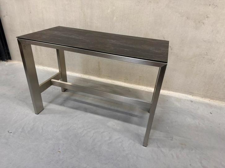 Nieuw Bert Plantagie Edge bartafel Keramiek blad Tafel 140, Huis en Inrichting, Tafels | Eettafels, Nieuw, 50 tot 100 cm, Vier personen