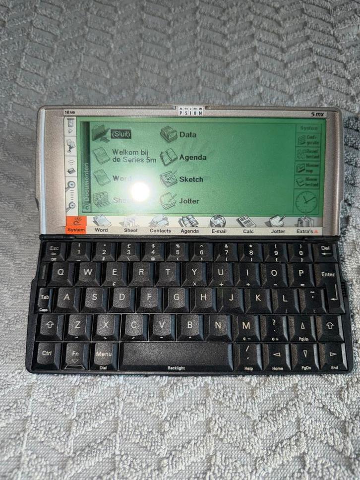Psion Series 5mx PDA - Vintage Computer, Computers en Software, Overige Computers en Software, Gebruikt, Verzenden
