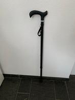 Zwarte wandelstok, Diversen, Wandelstokken, Ophalen, Verstelbaar, Gebruikt