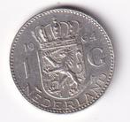 1 Gulden 1964 met krasje, Postzegels en Munten, Munten | Nederland, 1 gulden, Koningin Juliana, Verzenden, Zilver