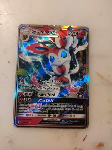 Pokemon kaart (Sylveon GX) beschikbaar voor biedingen