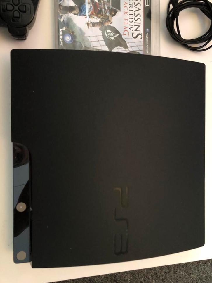 Te koop Ps3 slim, Spelcomputers en Games, Spelcomputers | Sony PlayStation 3, Zo goed als nieuw, Slim, Met 1 controller, Ophalen of Verzenden