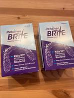 Retainer Brite Reinigingstabletten - 2 x 96 stuks, Ophalen of Verzenden, Nieuw, Overige typen