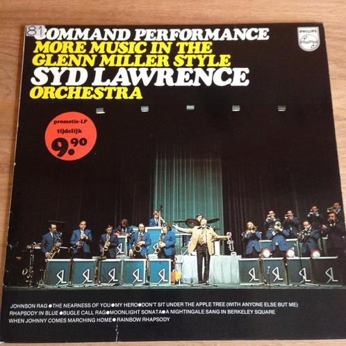 Syd Lawrence Orchestra - Command Performance LP, Cd's en Dvd's, Vinyl | Jazz en Blues, Jazz, 1960 tot 1980, 12 inch, Ophalen