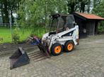 Bobcat 443 schranklader mestklem + bak shovel loader, Zakelijke goederen, Machines en Bouw | Kranen en Graafmachines, Wiellader of Shovel