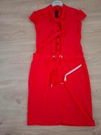 Jane lushka travelstof jurkje rood S, Kleding | Dames, Jurken, Ophalen of Verzenden, Zo goed als nieuw, Jane Lushka, Maat 36 (S)