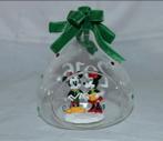 Disney Sketchbook Mickey + Minnie droplet ornament glas 2016, Ophalen of Verzenden, Mickey Mouse, Zo goed als nieuw, Beeldje of Figuurtje