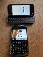 nokia n97 en blackbery 8900, Gebruikt, Zwart, Ophalen