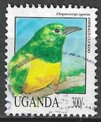 Uganda 1992 - Yvert 915 - De Smaragdkoekoek (ST), Postzegels en Munten, Postzegels | Afrika, Ophalen, Overige landen, Gestempeld