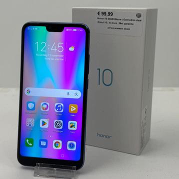 Honor 10 64GB Blauw | Gebruikte staat | Emui 10 | In doos beschikbaar voor biedingen