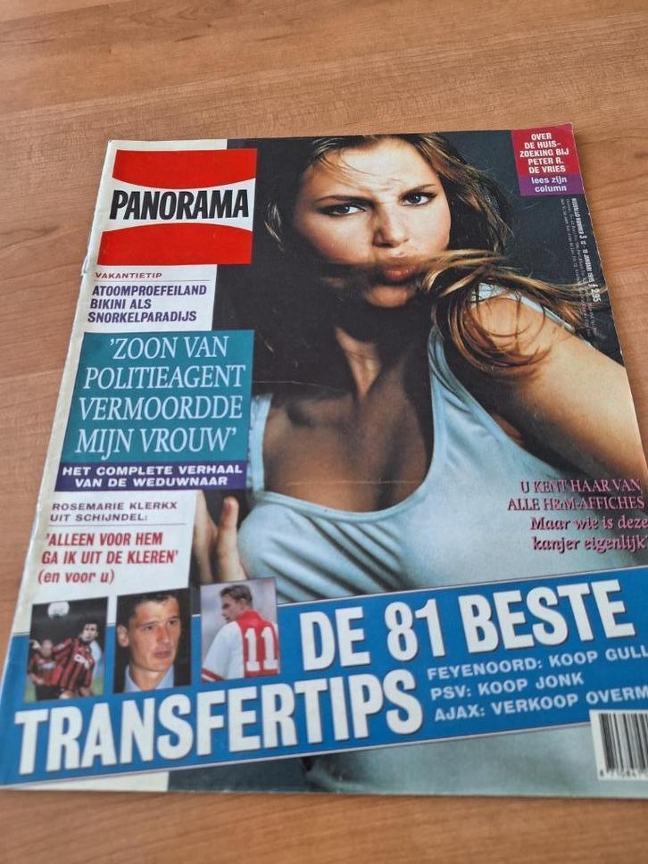 Panorama 1995 Bridget Hall Arnold Schwarzenegger Feyenoord, Boeken, Tijdschriften en Kranten, Gelezen, Overige typen, Verzenden