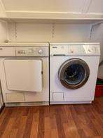 Miele Wasmachine + Droger - Werkt nog goed!, Witgoed en Apparatuur, Wasmachines, Ophalen, Gebruikt, Voorlader, Kort programma