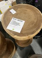 Pols Potten bijzettafel Tip Tap hout | Van €600, nu, 45 tot 60 cm, Minder dan 55 cm, Nieuw, Ophalen of Verzenden