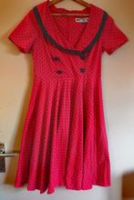 hell bunny vixen swingdress M, Ophalen of Verzenden, Gedragen, Boven de knie