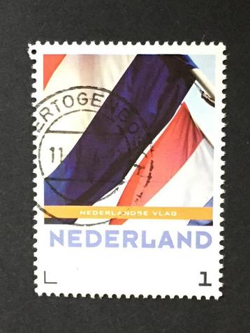 2195 Persoonlijke zegel - Nederlandse vlag - gestempeld beschikbaar voor biedingen