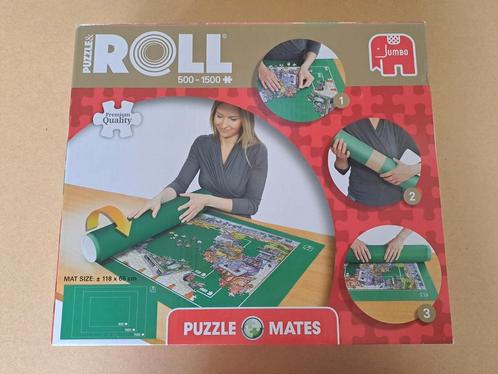 Jumbo Puzzle & Roll puzzelmat, Hobby en Vrije tijd, Gezelschapsspellen | Overige, Zo goed als nieuw, Ophalen of Verzenden