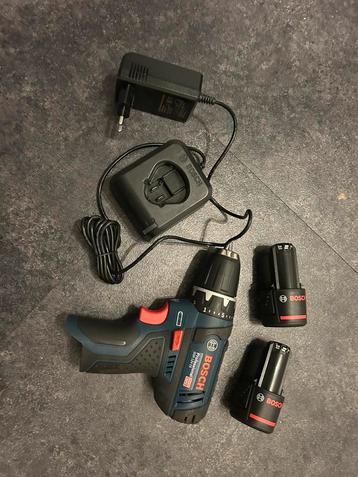 Bosch GSR 12V-15 set Nieuw beschikbaar voor biedingen