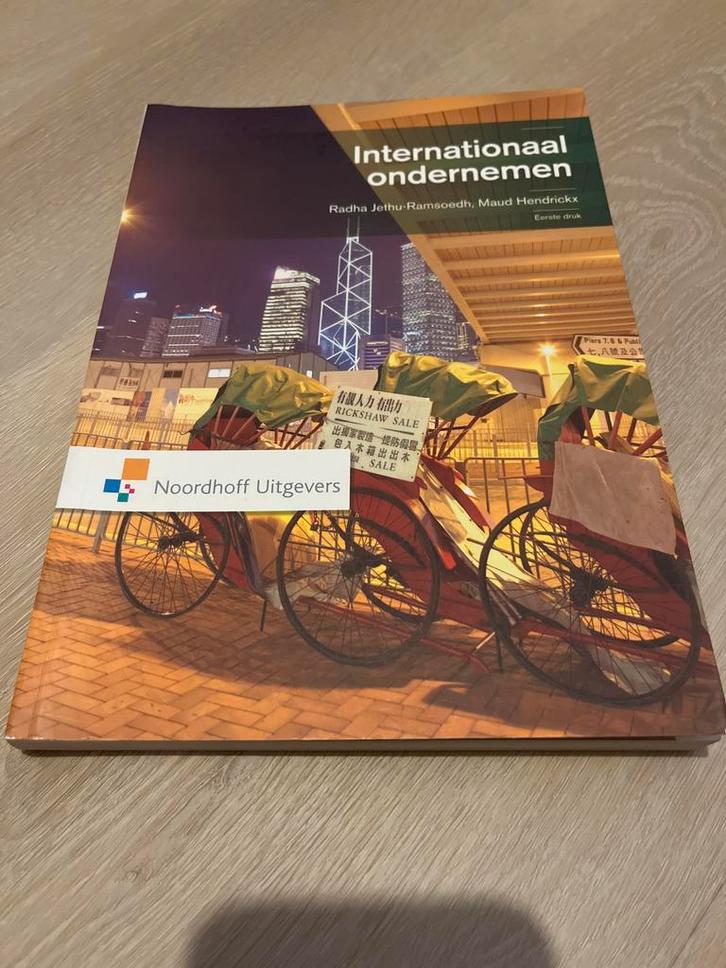 Internationaal ondernemen - studieboek, Boeken, Studieboeken en Cursussen, Zo goed als nieuw, HBO, Beta, Ophalen of Verzenden