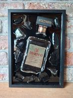 Amaretto Disaronno fles verwerkt in een lijst met Epoxy, Minder dan 50 cm, Ophalen of Verzenden, Zo goed als nieuw, Minder dan 50 cm