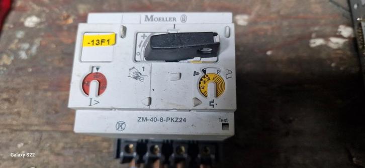 Moeller ZM-40-8-PKZ24 Motorbeveiligingsschakelaar 32-40A, Doe-het-zelf en Verbouw, Elektra en Kabels, Ophalen of Verzenden