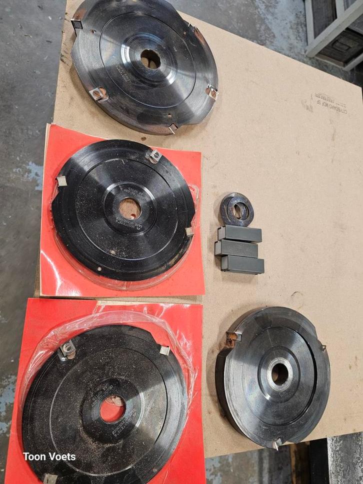 Diverse freeskoppen Voor slisverbinding Robland, Doe-het-zelf en Verbouw, Gereedschap | Machine-onderdelen en Toebehoren, Zo goed als nieuw