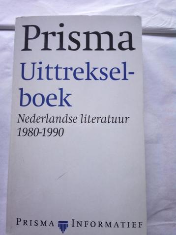 Uitrekselboek Nederlandse literatuur 3 delen 1880-1990 beschikbaar voor biedingen
