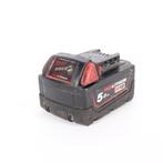 Milwaukee M18 5.0Ah Accu - C Grade, Doe-het-zelf en Verbouw, Gereedschap | Overige machines, Milwaukee, Gebruikt, Support@milwaukee.com