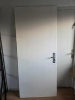 Zware stompe buitendeur 213.8x93cm, Doe-het-zelf en Verbouw, Deuren en Horren, Ophalen, Gebruikt, Buitendeur, 200 tot 215 cm