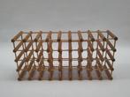 Vintage houten wijnrek flessenrek hout 40 flessen, Huis en Inrichting, Woonaccessoires | Wijnrekken, Ophalen, Gebruikt, ., .