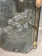 Glazen hanglamp jaren 50, Ophalen, Gebruikt, Glas, Jaren 50