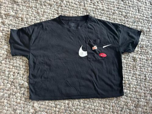 Leuk zwart shirt van NIKE dry-fit in maat S, Kleding | Dames, Sportkleding, Gedragen, Zwart, Verzenden