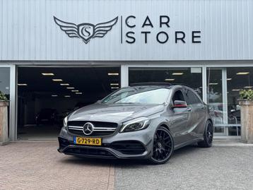 Mercedes-Benz A-Klasse AMG 45 4MATIC 380PK|PANO|CAMERA|ACC|H beschikbaar voor biedingen