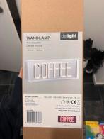 Neon Wandlamp 'Coffee' - Oranje Licht, Ophalen of Verzenden, Nieuw, Kunststof