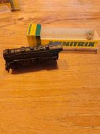 Minitrix N-spoor Stoomlocomotief Model 102, Gebruikt, Trix, Ophalen of Verzenden, Analoog