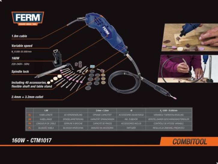 FERM CTM1017 resinart / epoxy, Hobby en Vrije tijd, Knutselen, Nieuw, Gereedschap of Toebehoren, Ophalen