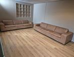 2x de Sede DS3 - 4 zits Banken - Bruin - Leder - Design, 250 tot 300 cm, De Sede, 75 tot 100 cm, Ophalen of Verzenden