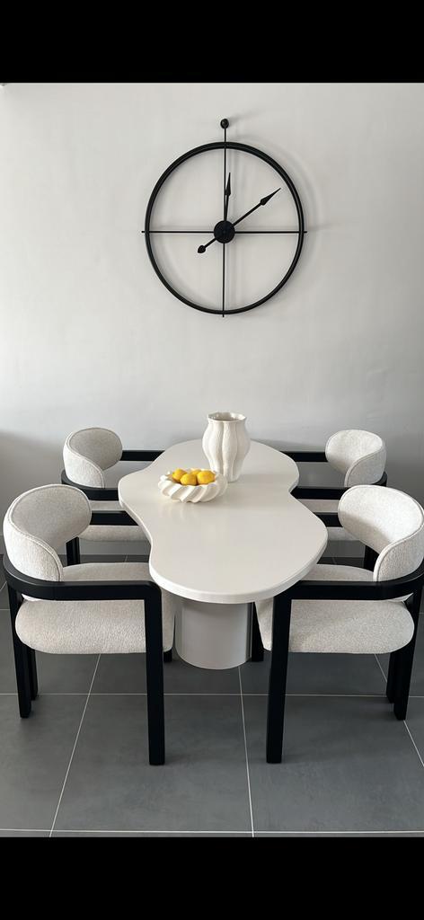 Organische eettafel + japandi stoelen, Tickets en Kaartjes, Kortingen en Cadeaubonnen, Drie personen of meer, Overige soorten