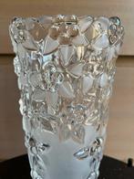 Vintage Mikasa Carmen Vaas - Loodkristal, Gebruikt, Wit, Ophalen of Verzenden, Glas