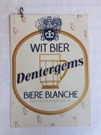 Dentergems Wandbord Wit Bier Biere Blanche, Ophalen of Verzenden, Gebruikt, Reclamebord, Plaat of Schild, Overige merken