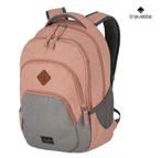 Travelite roze/grijs rugzak/rugtas 22L, Ophalen, Gebruikt, 25 tot 40 cm